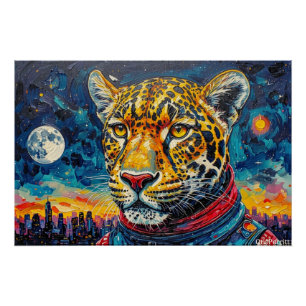 LEOPARD ASTRONAUT - KOMMT HEIM 8 POSTER