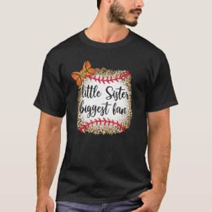 Leopard Basketball Little Sister Größtes Fanspiel T-Shirt