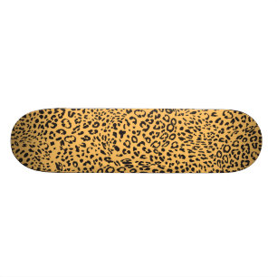 Leopard-Beschaffenheit Skateboard