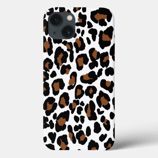 Leopard Big Cat Fur Muster drucken Case-Mate iPhone Hülle (Rückseite)