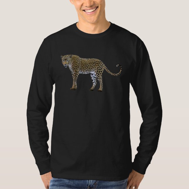 Leopard  Big Cat Wildlife T-Shirt (Vorderseite)