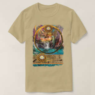 LEOPARD BLAUE LAGOON T - Shirt