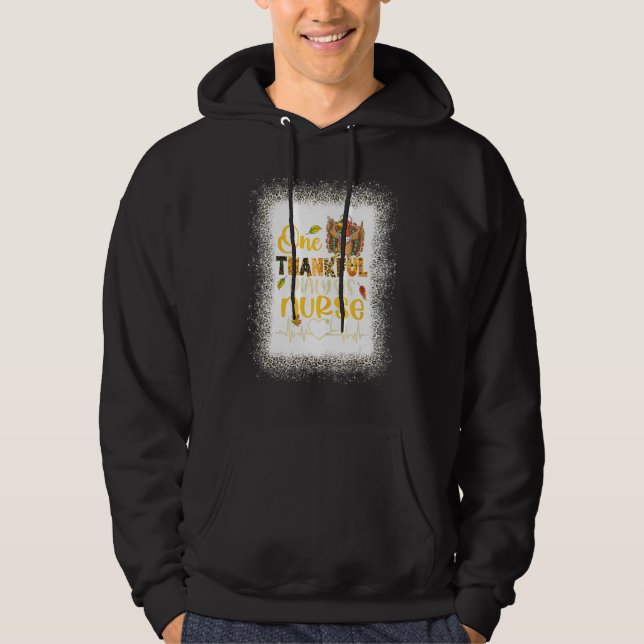 Leopard bleichte einem dankbaren Dialyse-Krankensc Hoodie (Vorderseite)
