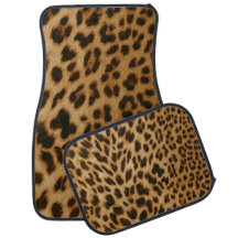 Leopard-Blick-Set Auto-Matten
