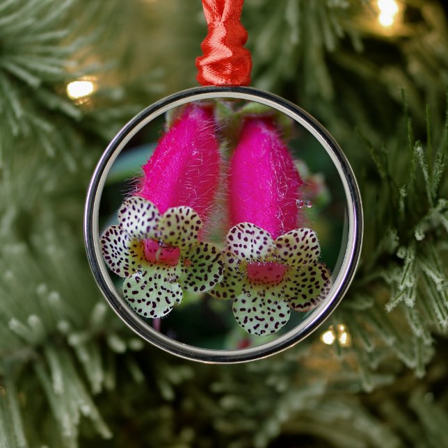 Leopard-Blumen-Entwurf Ornament Aus Metall (Baum)