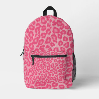 Leopard Blush Bedruckter Rucksack