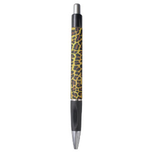 Leopard Brown und Gelb Print Kugelschreiber