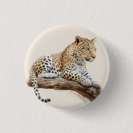 Leopard Button