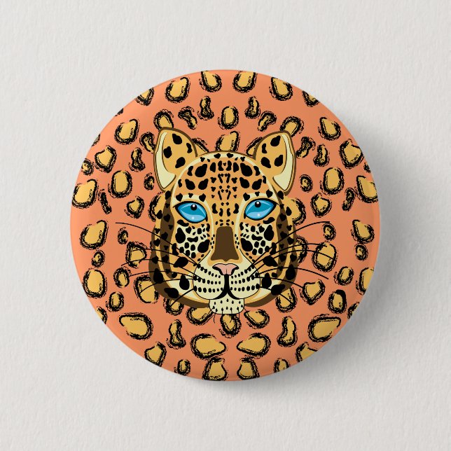 Leopard Button (Vorderseite)