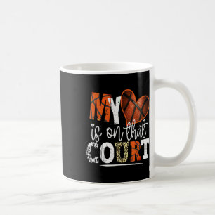 Leopard Bysketbyll Mama Mein Herz ist auf diesem G Kaffeetasse