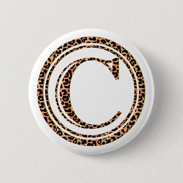 Leopard C Button (Vorderseite)