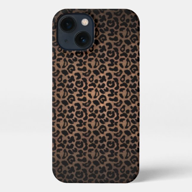 Leopard Camouflage iPhone Case iPhone Hülle (Rückseite)