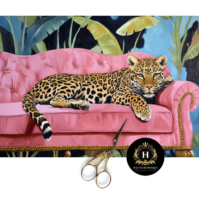Leopard Cat Decoupage Seidenpapier (Von Creator hochgeladen)