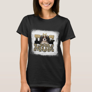 Leopard Cavalier King Charles Spaniel Mama Mütter T-Shirt