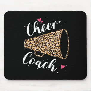 Leopard Cheer Coach Cheerleading Cheerleader Würdi Mousepad