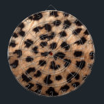 Leopard Cheetah Animal Print Girly Modern Dartscheibe<br><div class="desc">Leopard Cheetah Animal Print</div>