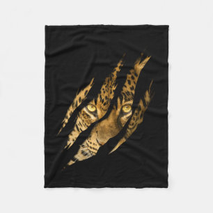 Leopard Cheetah Tiger Leopard Face Lion Cat Appare Fleecedecke
