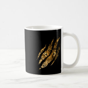 Leopard Cheetah Tiger Leopard Face Lion Cat Appare Kaffeetasse