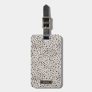 Leopard Cheetah Wild Animal Skin Pattern Gepäckanhänger