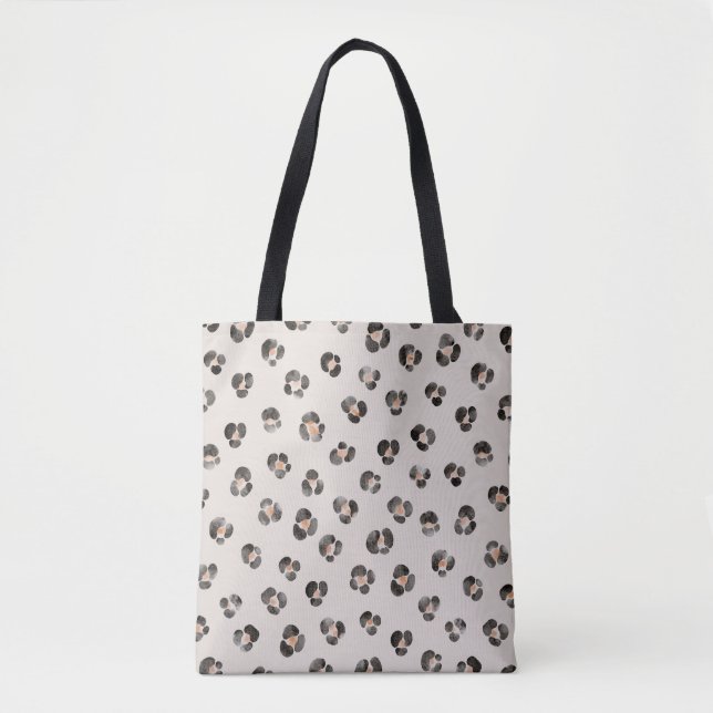 Leopard Cheetah Wild Animal Skin Pattern Tasche (Vorderseite)