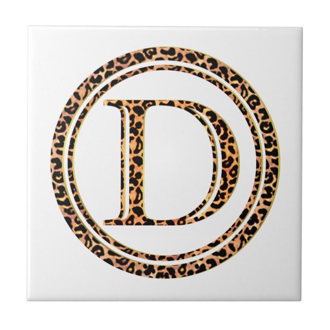 Leopard D Fliese (Vorderseite)