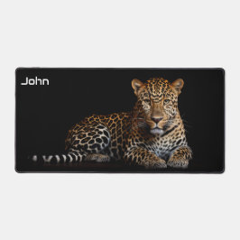 Leopard Design Desk Mat - das perfekte Geschenk Schreibtischunterlage