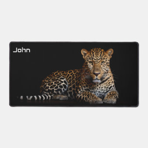 Leopard Design Desk Mat - das perfekte Geschenk Schreibtischunterlage