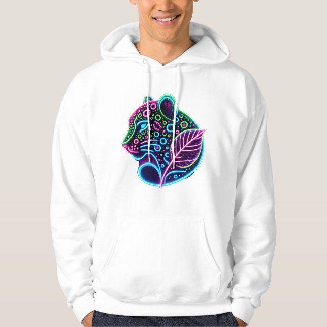 Leopard Design Hoodie (Vorderseite)