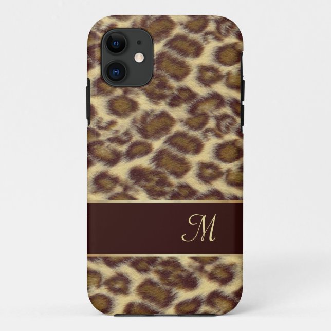 Leopard Design mit Ihrem ersten Case-Mate iPhone Hülle (Rückseite)