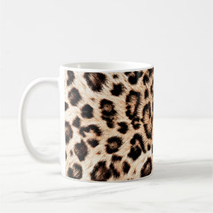 Leopard Design Pattern: Wilde Eleganz. Kaffeetasse