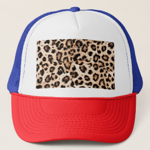 Leopard Design Pattern: Wilde Eleganz. Truckerkappe