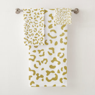 Leopard d'or, Parties scintillant d'or, Empreinte