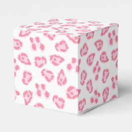 Leopard Dot in Pink Geschenkschachtel