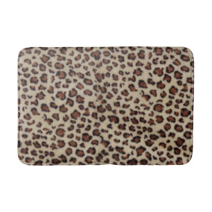 Leopard-Druck Badematte