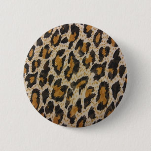 Leopard-Druck Button