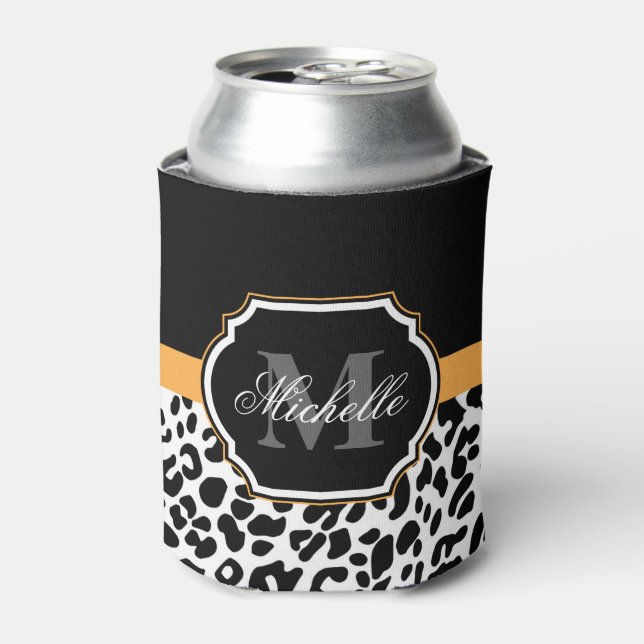 Leopard-Druck Dosenkühler (Kanne Vorderseite)