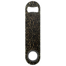 Leopard-Druck-Flaschen-Öffner