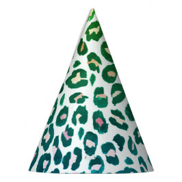 Leopard-Druck Gepard Partyhütchen