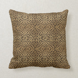 Leopard-Druck Kissen