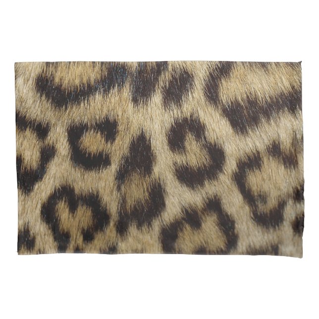 Leopard-Druck Kissenbezug (Vorderseite)