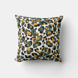 Leopard-Druck nahtlos Muster Kissen