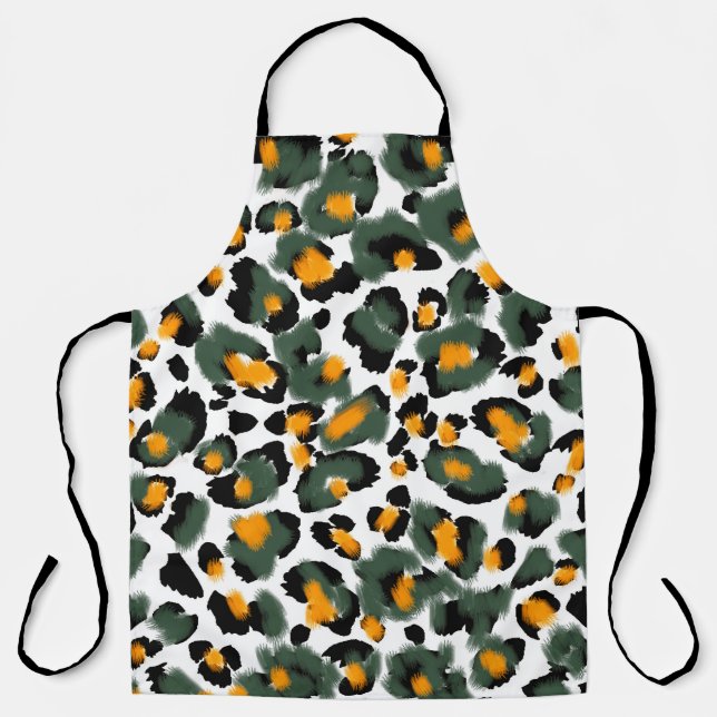 Leopard-Druck nahtlos Muster Schürze (Vorderseite)