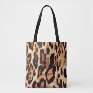Leopard-Druck nahtlos Muster Tasche