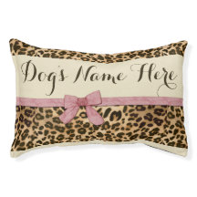 Leopard-Druck-Rosa-Bogen-weibliches