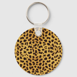 Leopard-Druck-Schlüsselkette Schlüsselanhänger