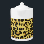 Leopard-Druck-Teekanne<br><div class="desc">Leopard-Druck-Teekanne</div>