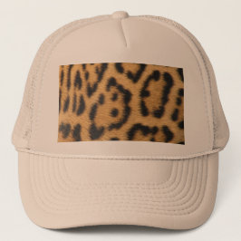 Leopard-Druck Truckerkappe
