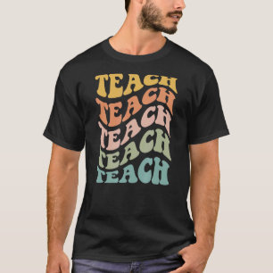 Leopard drucken bunt Geparden Grundschule t T-Shirt