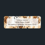 Leopard-Druckmuster Safari-Rücksendeadresse<br><div class="desc">Die Safari Animal Print Rücksendeadressen-Aufkleber in Aquarellfarbe sind eine wichtige Ergänzung zu Ihren wilden Safari Dschungeltierfeiern. Diese Etiketten zeichnen sich durch exquisite Aquarellbilder in sanften Brauntönen aus, die das Wesen der Safari mit Tiger-, Leopard- und Zebrahautmustern verkörpern. Jedes Design ist sorgfältig gestaltet, um eine Touch von Eleganz und Abenteuer zu...</div>