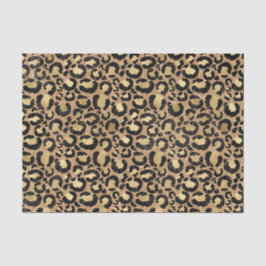 Leopard-Druckmuster Seidenpapier